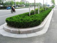鲁兴日照路牙石，S型曲线路牙石，睡牙平牙路牙石