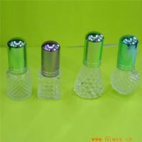 厂家直销苹果醋瓶，酱菜瓶，指甲油瓶，玻璃瓶喷色烤花
