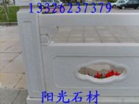 专业设计石材桥护栏，雪花白桥护栏报价，桥护栏专家