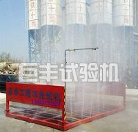 工程车洗轮机洗车设施设置标准介绍